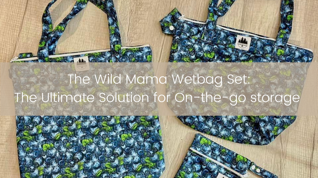The Wild Mama Wetbag Set: The Ultimate Solution for On-the-Go Storage